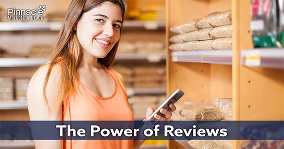 The power of reviews - blog header