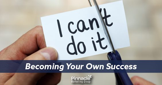 Becoming your own success blog header