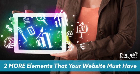 2 more elements that your website must have blog header