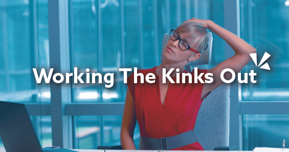 Working the kinks out blog header