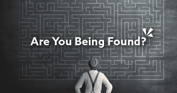 Are you being found blog header