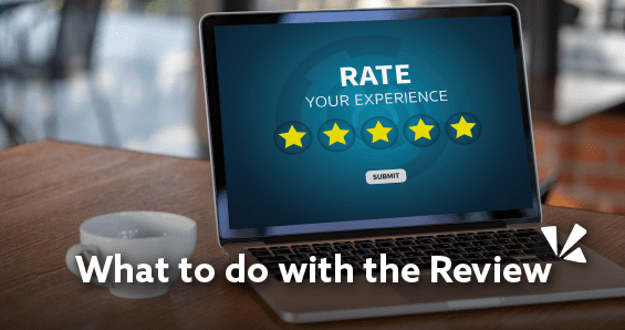 What to do with the review blog header
