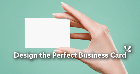 Design the perfect business card blog header