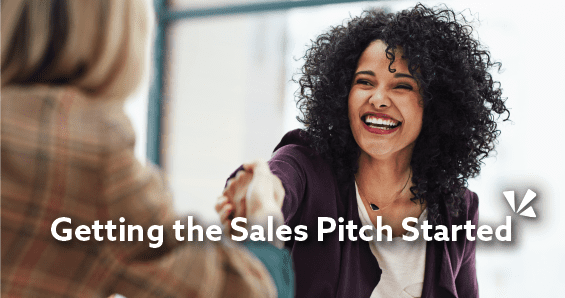 Getting the sales pitch started blog header