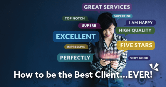 How to be the best client ever blog header