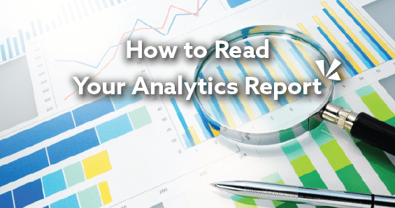 How to read your analytics report blog header