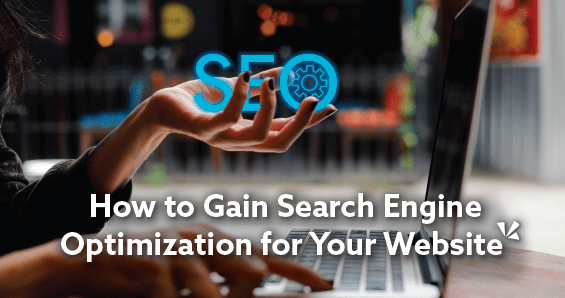 How to gain search engine optimization blog description with image of a woman on a computer