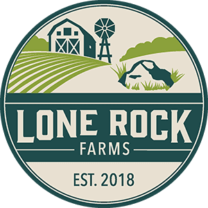 Lone Rock Farms logo created by Pinnacle Marketing Group