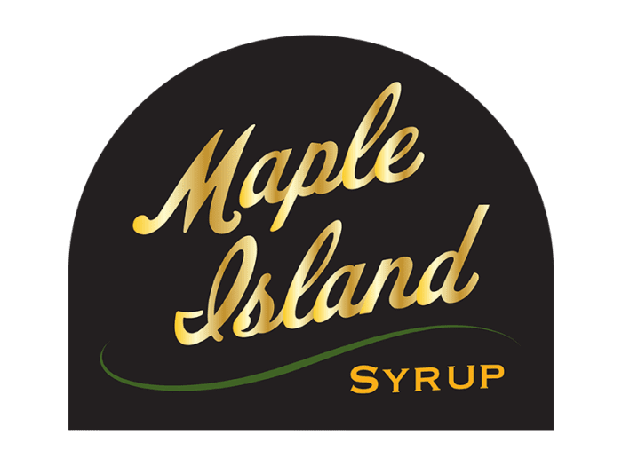 Maple Island Syrup logo created by Pinnacle Marketing Group