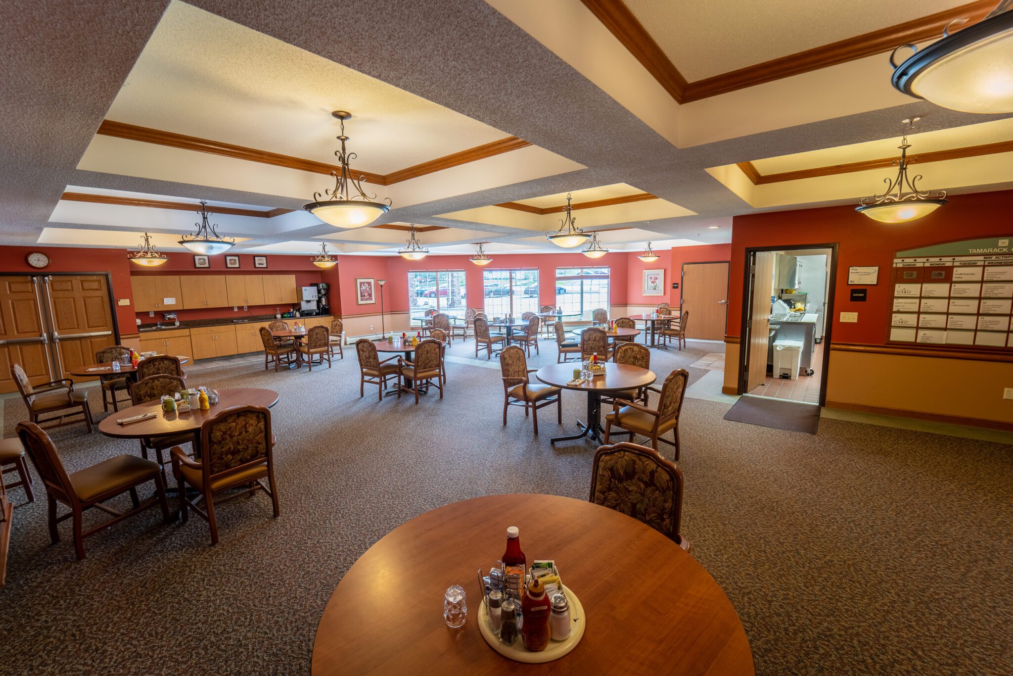 Eldercare of Bemidji dining area