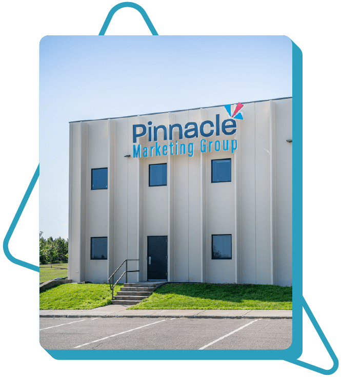 Outside of Pinnacle Marketing Group building